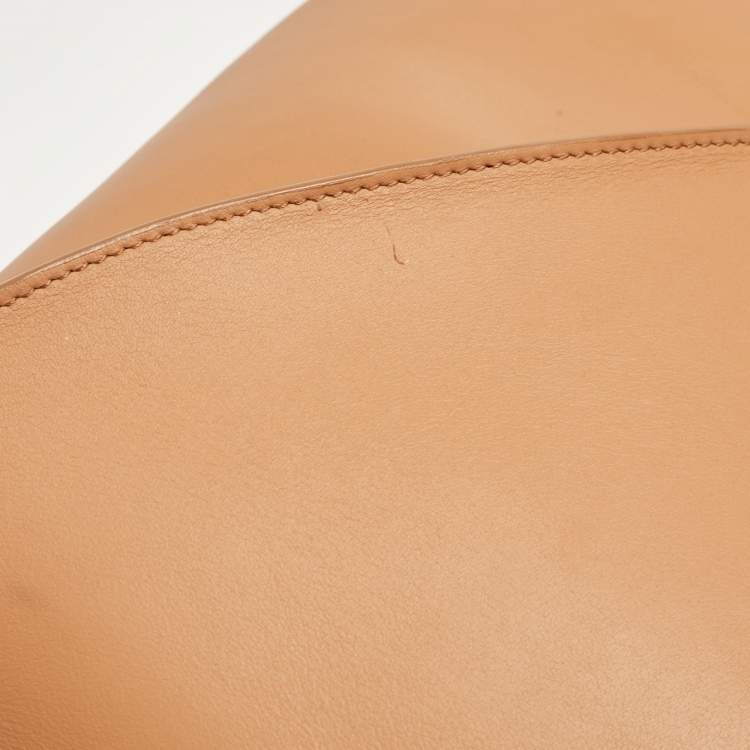 Pre Owned Alaia Brown Vienne Laser Cut Leather Large Lili Tote