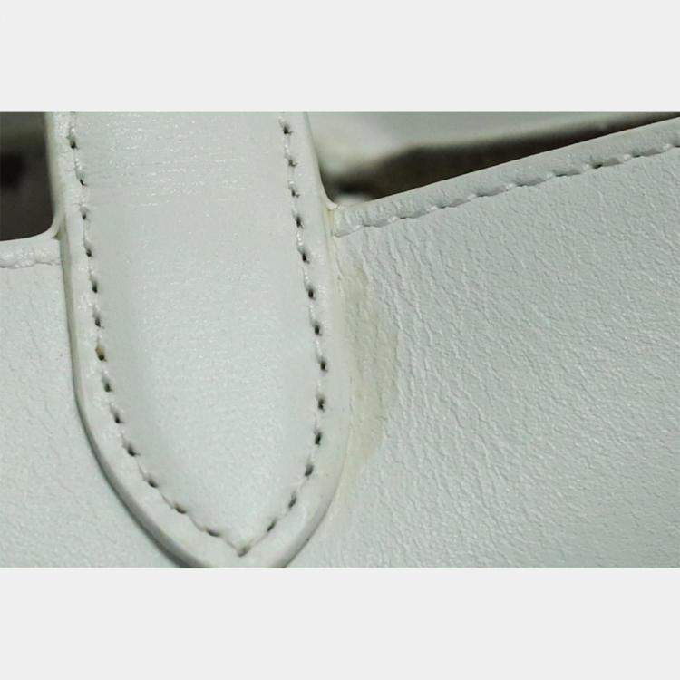 Pre Owned Alaia Leather Cabas PM Two-Way Bag