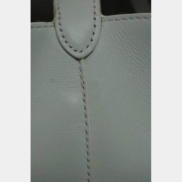 Pre Owned Alaia Leather Cabas PM Two-Way Bag