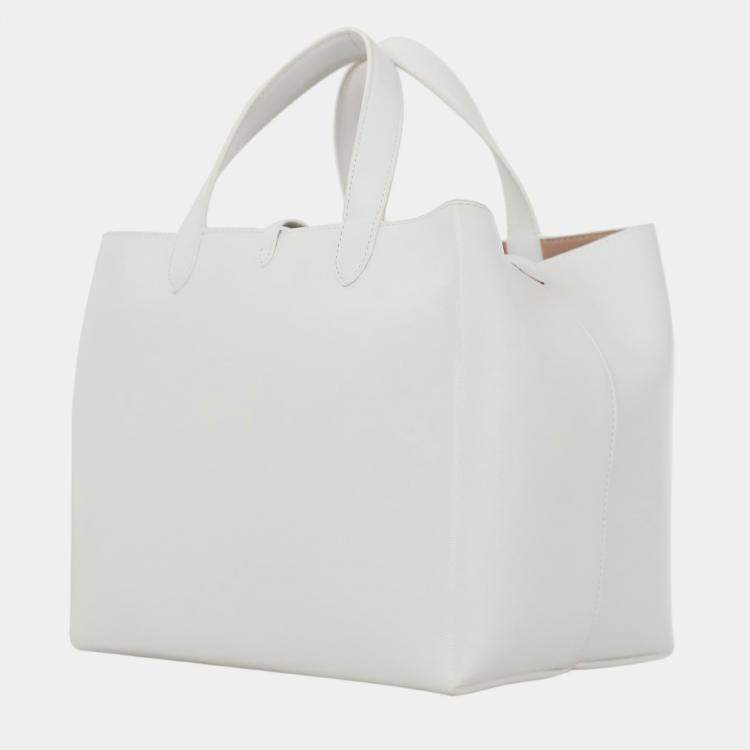 Pre Owned Alaia Leather Cabas PM Two-Way Bag