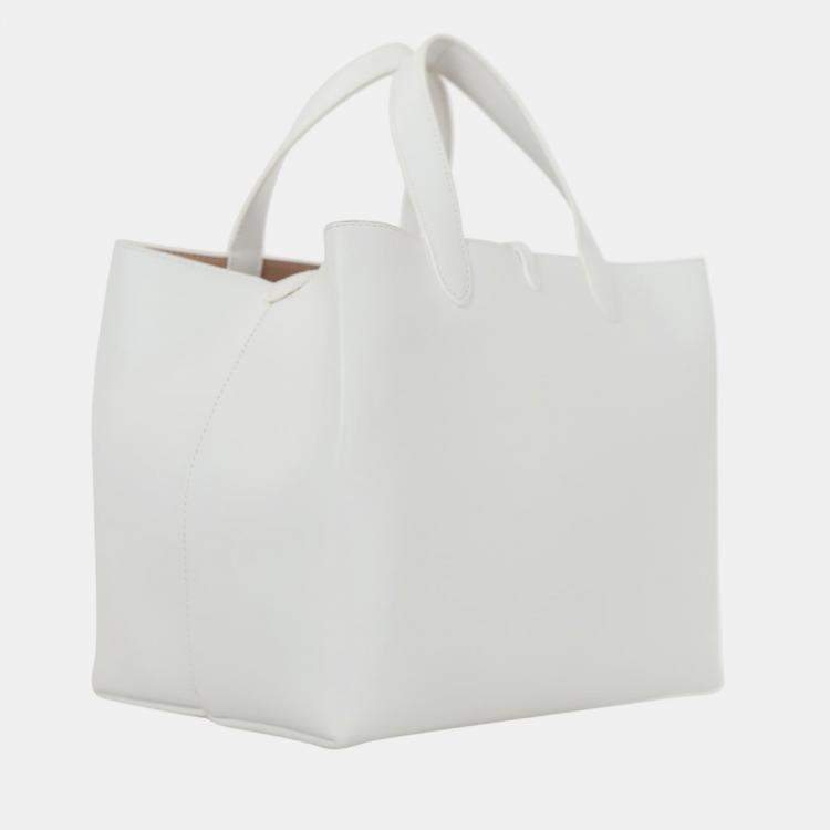 Pre Owned Alaia Leather Cabas PM Two-Way Bag
