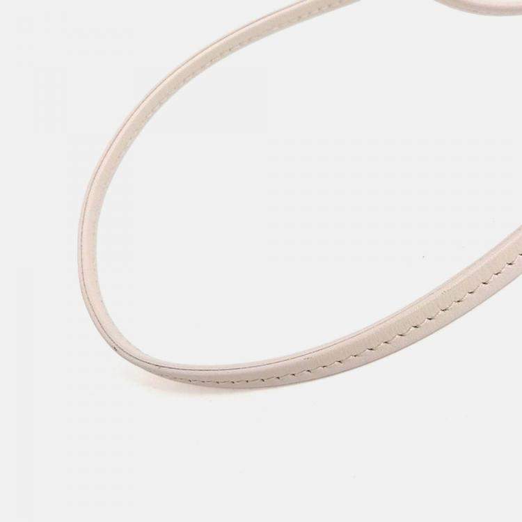Pre Owned Alaia Beige Leather Heart Bag