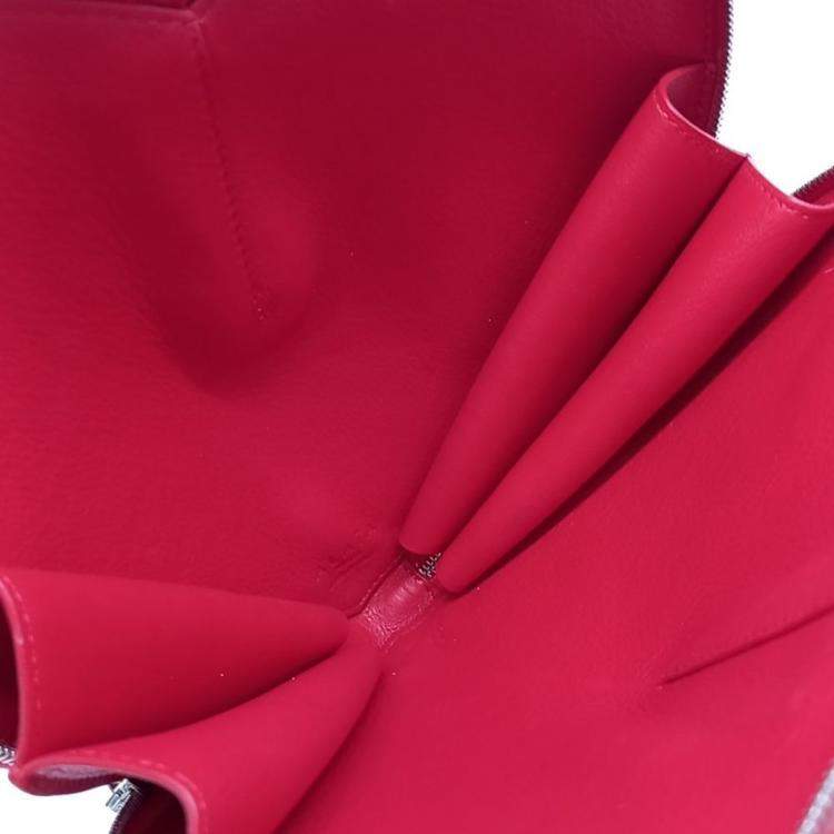 Pre Owned Alaia Red Leather pendant heart bag