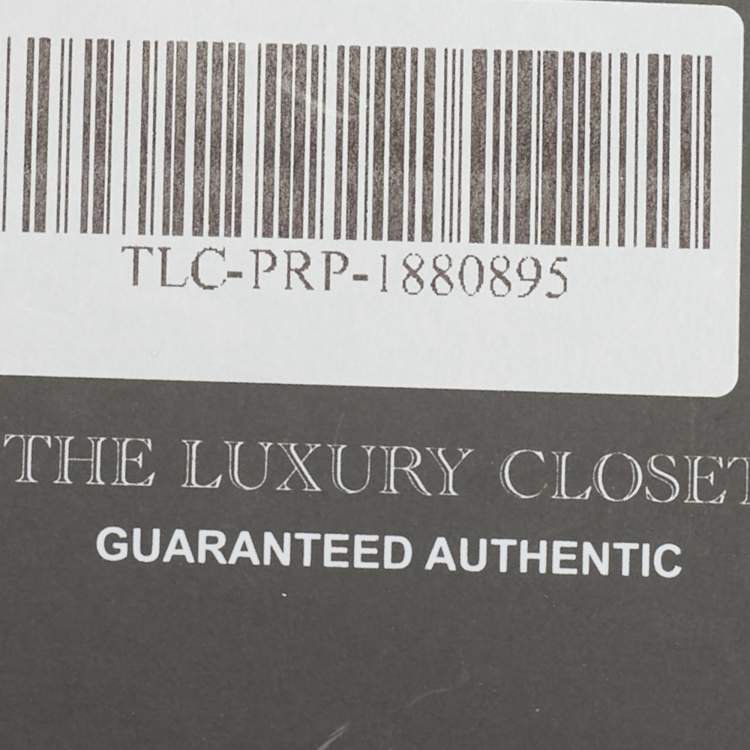 مملوكة مسبقًا Alaia Black Knitted Fabric Logo Tote