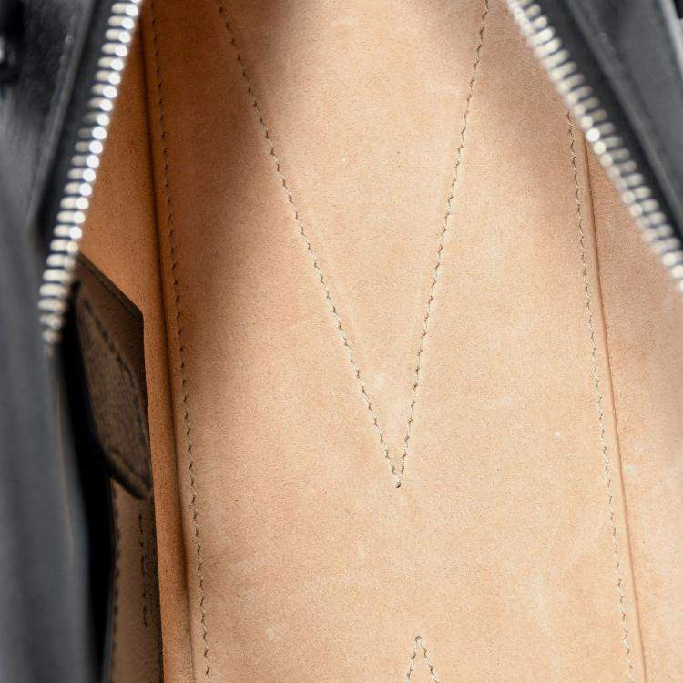 Pre Owned Alaia Black Leather East West 'Le Teckel' Medium Shoulder Bag