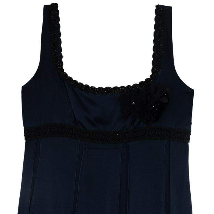 Pre Owned Alberta Ferretti Flare Maxi Dress L