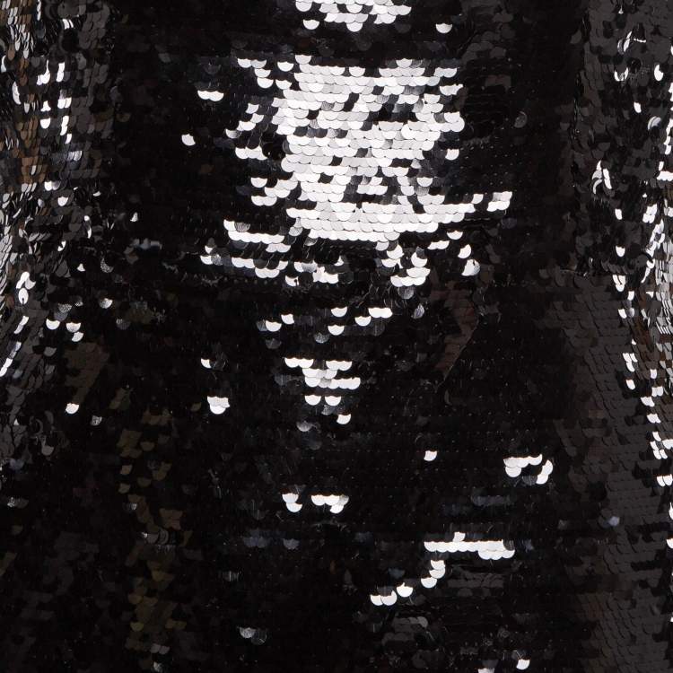 مملوكة مسبقًا Alex Perry Black Sequin Sleeveless Dress M