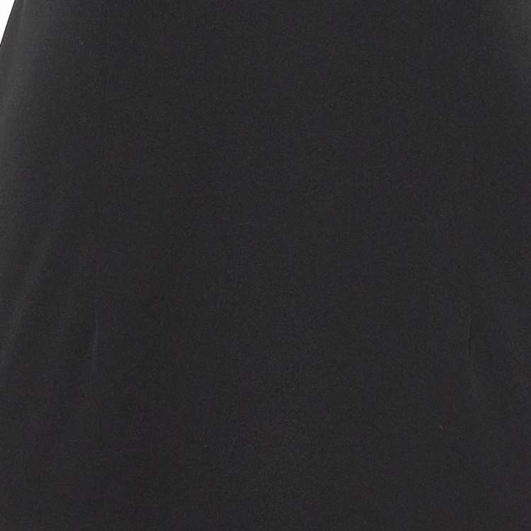 Pre Owned Alex Perry Black Embellished Jersey Sleeveless Gown L
