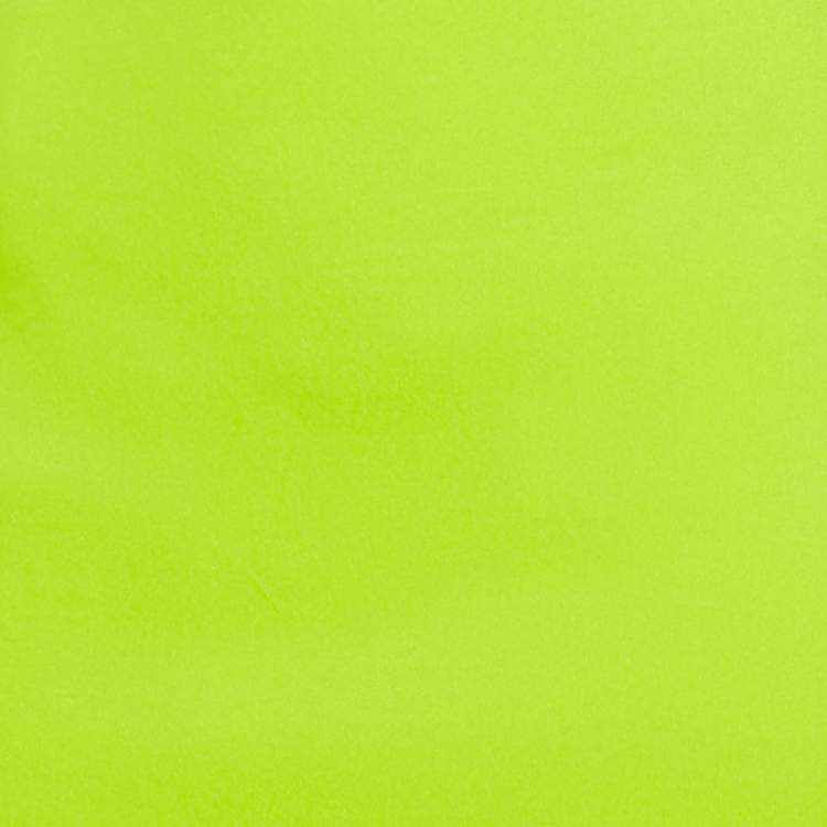 Pre Owned Alex Perry Lime Green Velvet Cut-Out Detail One Shoulder Maxi Dress M