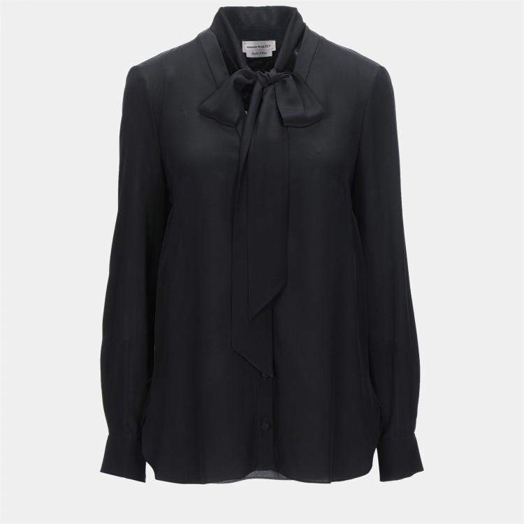 مملوكة مسبقًا Alexander McQueen Silk Shirt 38