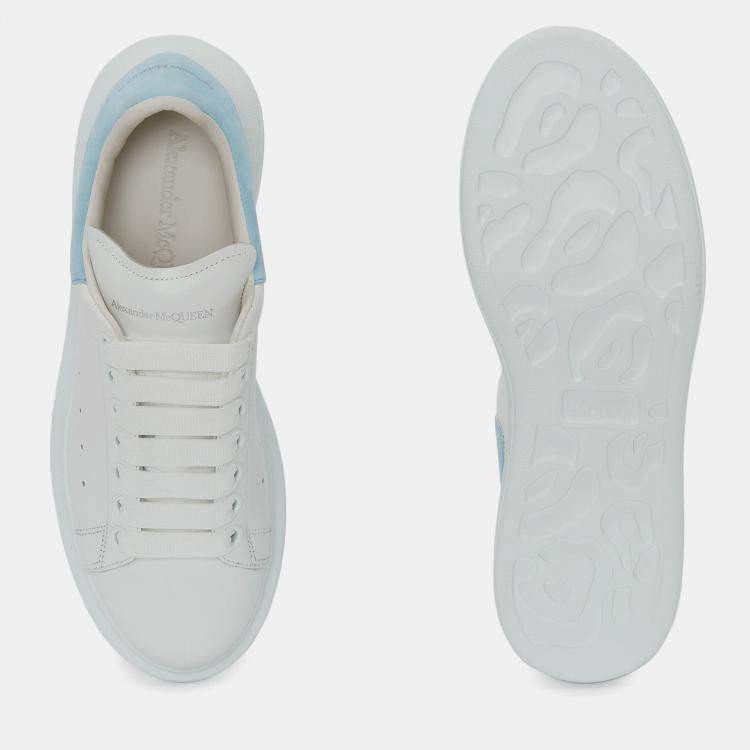 Pre Owned Alexander McQueen Oversized White Dream Blue (Womens) Size 36