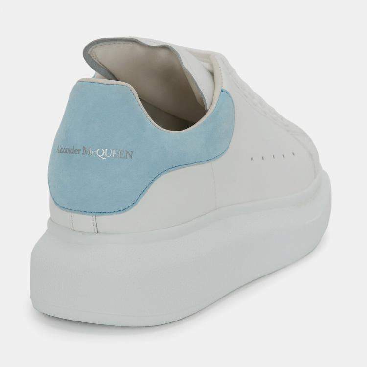 Pre Owned Alexander McQueen Oversized White Dream Blue (Womens) Size 36