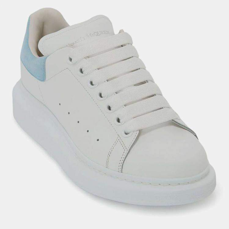 Pre Owned Alexander McQueen Oversized White Dream Blue (Womens) Size 36
