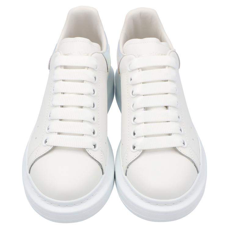 Pre Owned Alexander McQueen Multicolor Oversized Clear Sole Sneakers Size EU 36
