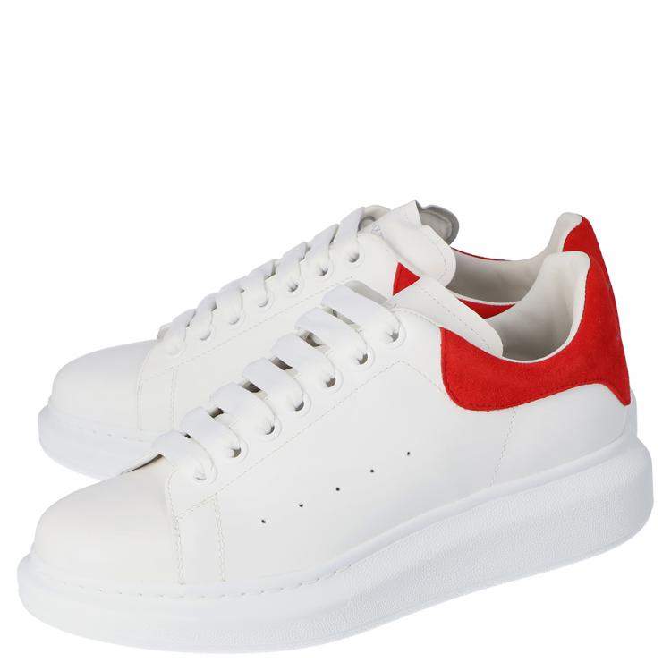 Pre Owned Alexander McQueen White Oversized Sneakers EU 39