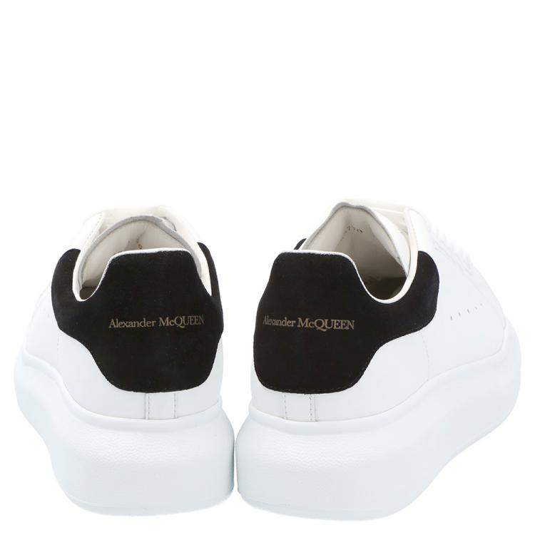 Pre Owned Alexander McQueen White Oversized Sneakers Size EU 39