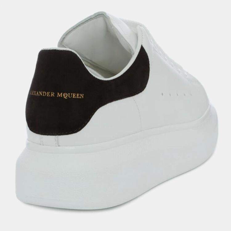 Pre Owned Alexander McQueen White/Black Women's Oversized Sneakers EU 41