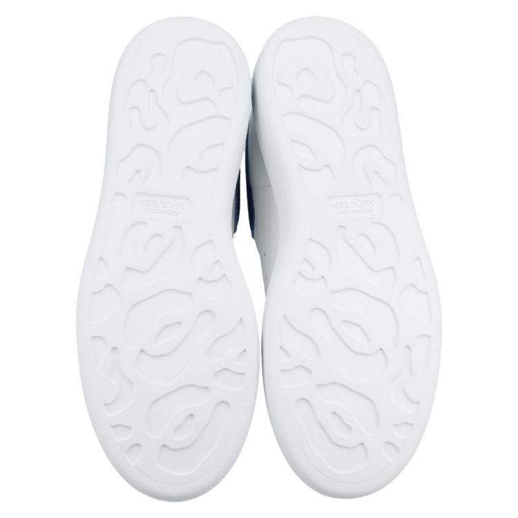 Pre Owned Alexander McQueen White/Blue Women's Oversized Sneaker EU 39