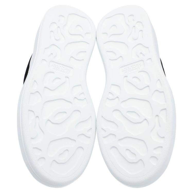 Pre Owned Alexander McQueen White/Black Women's Oversized Sneaker EU  35.5