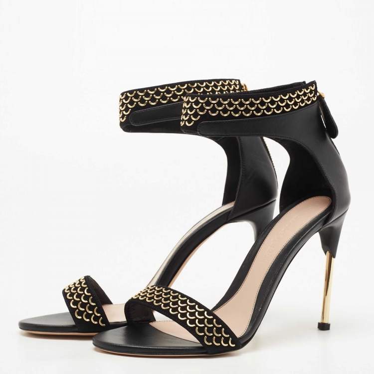 Alexander McQueen Women's Buckle-Cuff Stiletto Pumps