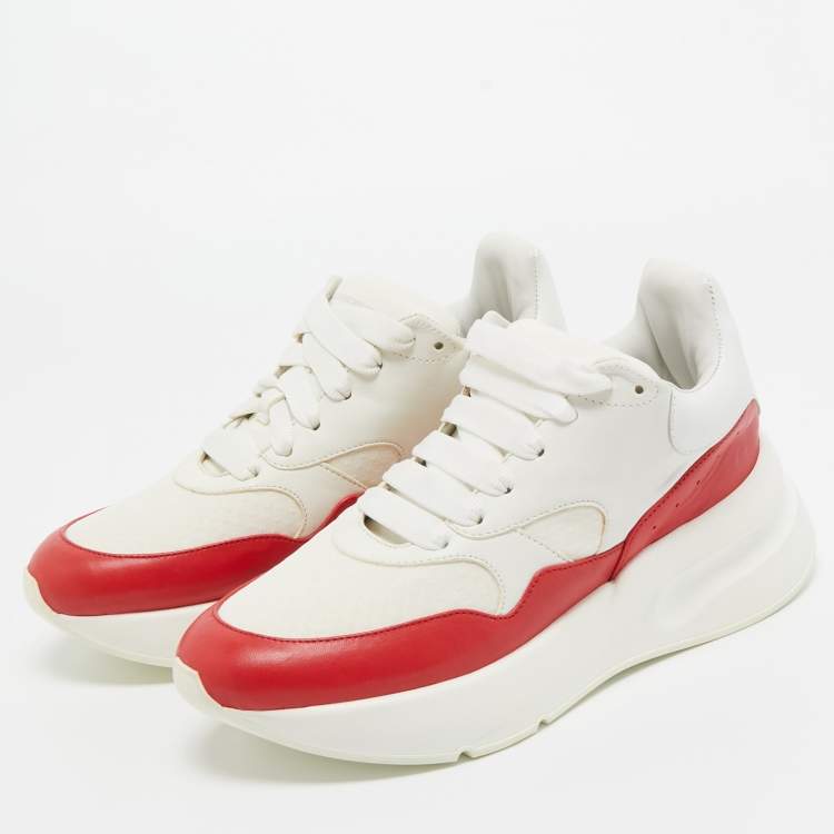 Alexander mcqueen white outlet red