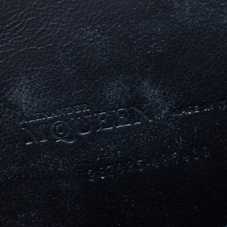 Pre Owned Alexander McQueen Ocelot Print Canvas IPad Case 