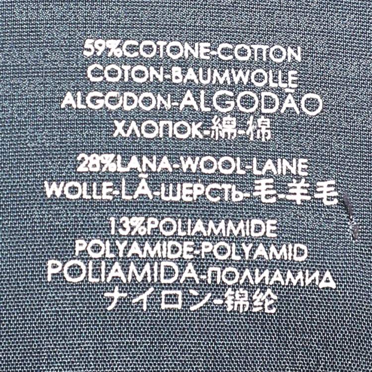 Pre Owned Alexander McQueen Red Skull Printed Cotton & Wool Scarf