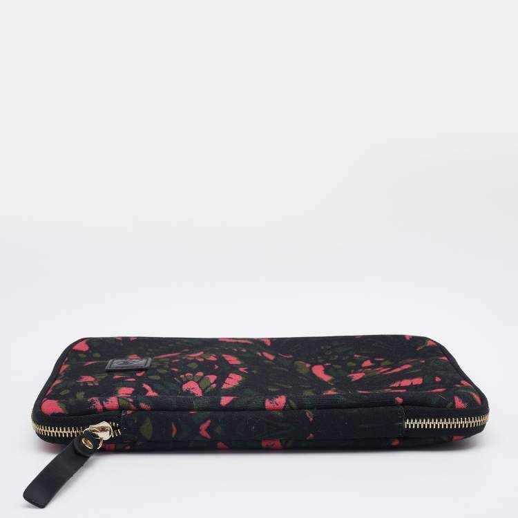Pre Owned Alexander McQueen Multicolor Printed Canvas iPad Cover