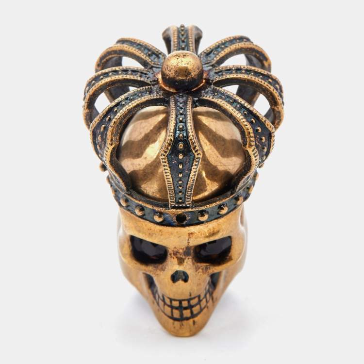 Crown Beard Skull Ring, Bearded Skull Rings, Crowned Skull, Satanic Ring,  Biker Ring, Gothic Ring, Beard Skull, King Skull, Crown Ring, 666 - Etsy