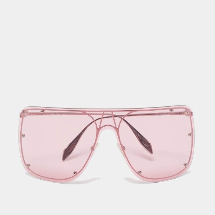 Alexander mcqueen oversized sunglasses online