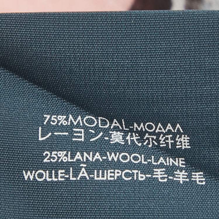 Pre Owned Alexander McQueen Black/Pink Sea Shells Print Modal and Silk Scarf