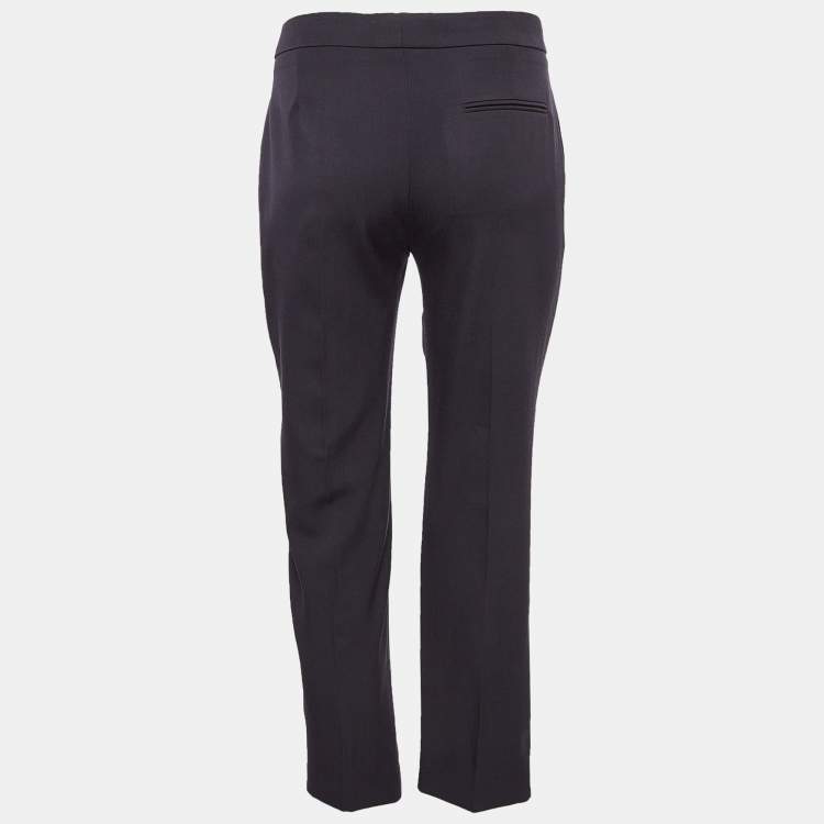 Pre Owned Alexander McQueen Navy Blue Trousers M