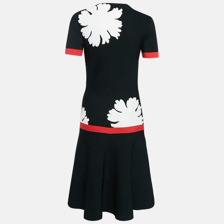 ワンピース ALEXANDER MCQUEEN BLACK KNITTED MIDI DRESS Alexander Mcqueen Knitted maxi dress with pleated skirt