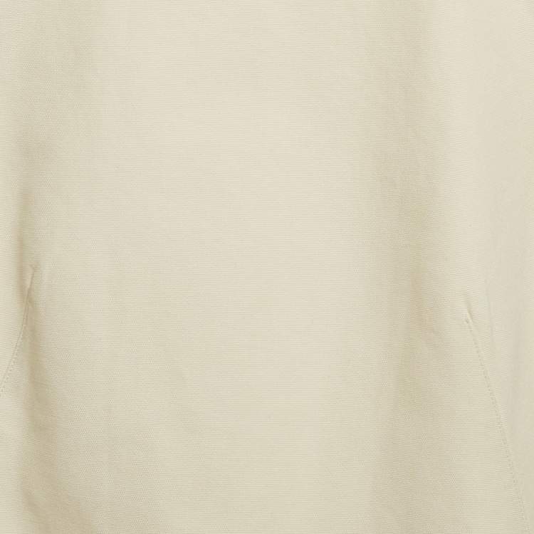 Pre Owned Alexander McQueen Cream Cotton Sleeveless Mini Dress XS
