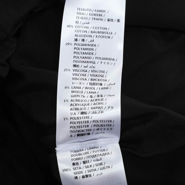 Pre Owned Alexander McQueen Multicolor Tweed Wishing Tree Dress S