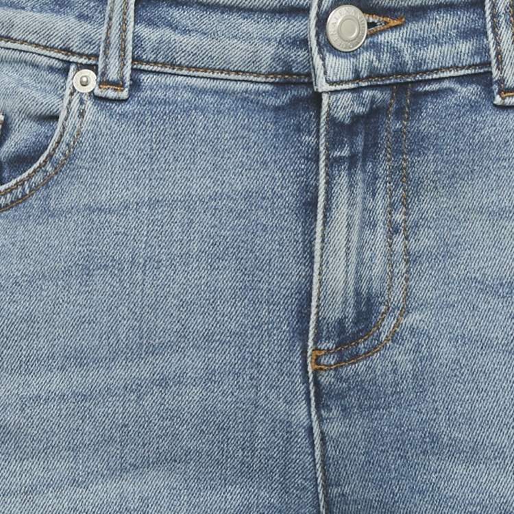 Pre Owned Alexander McQueen Blue Embroidered Denim Skinny Jeans M Waist 29"