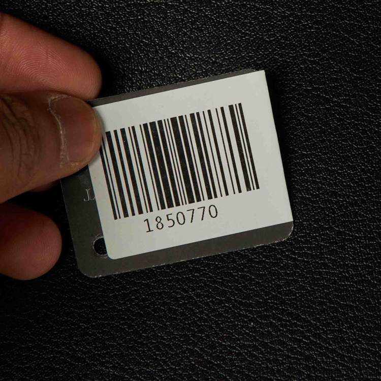 Pre Owned Alexander McQueen Monochrome Houndstooth Wool Tie Detail Jumper XL