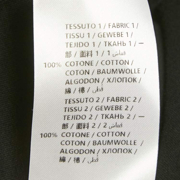 Pre Owned Alexander McQueen Black Cotton Balloon Sleeve Top S