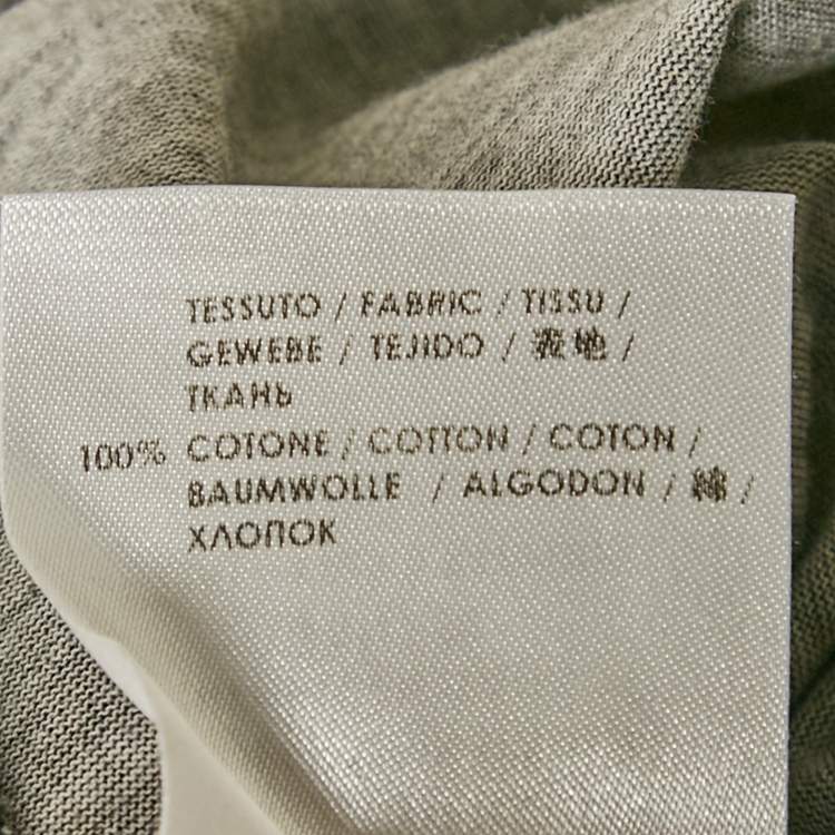 Pre Owned Alexander McQueen Black Fox & Chain Printed Jersey T-Shirt M