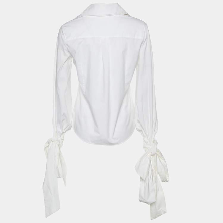 Alexander mcqueen discount white top