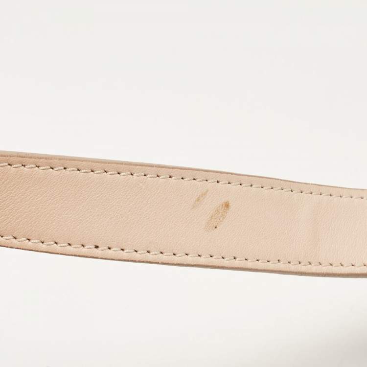 مملوكة مسبقًا Alexander McQueen Blush Pink Python and Leather Skull Flap Bag