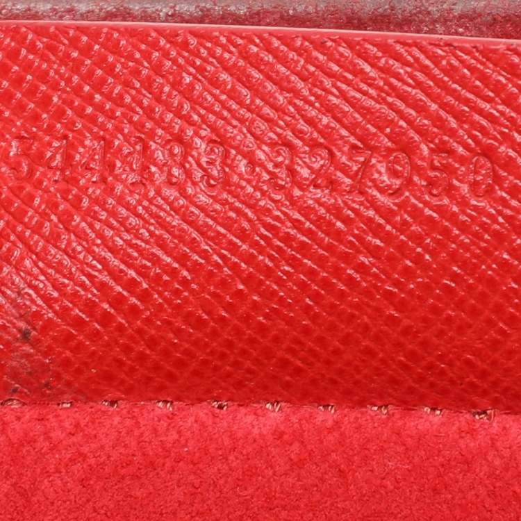 Pre Owned Alexander McQueen Red Leather Mini Heroine Satchel