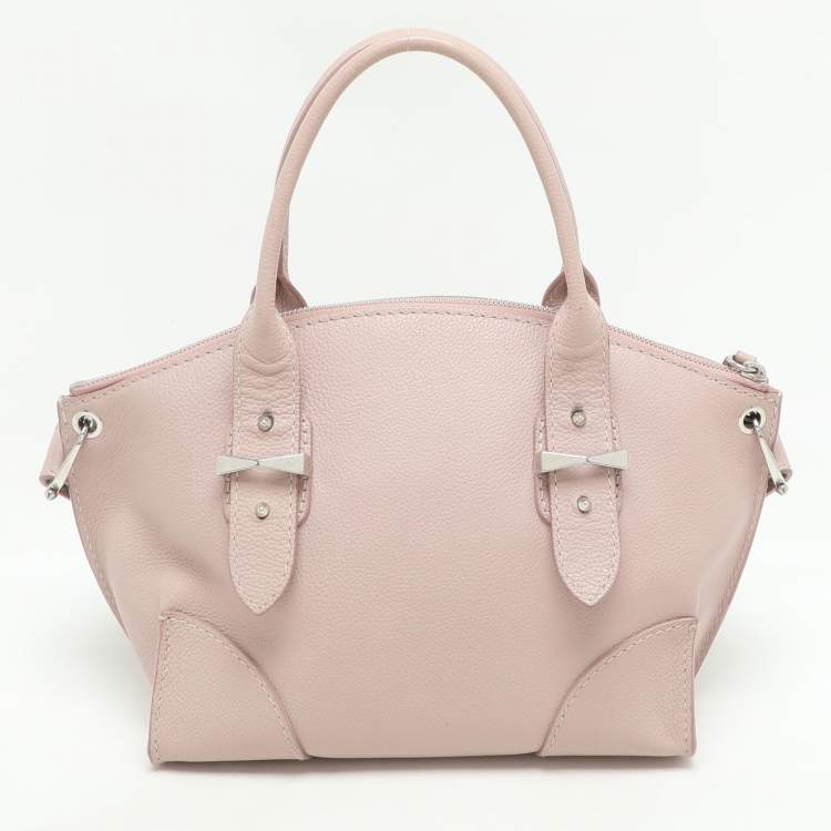 Pre Owned Alexander McQueen Pink Leather Small Legend Satchel