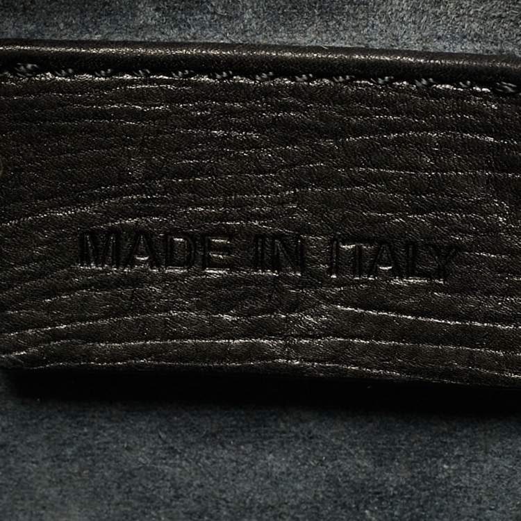 Pre Owned Alexander McQueen Black Leather Medium Heroine Satchel