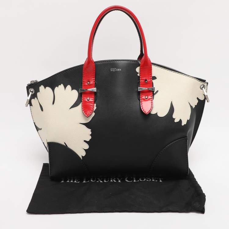 Pre Owned Alexander McQueen Multicolor Leather Legend Satchel