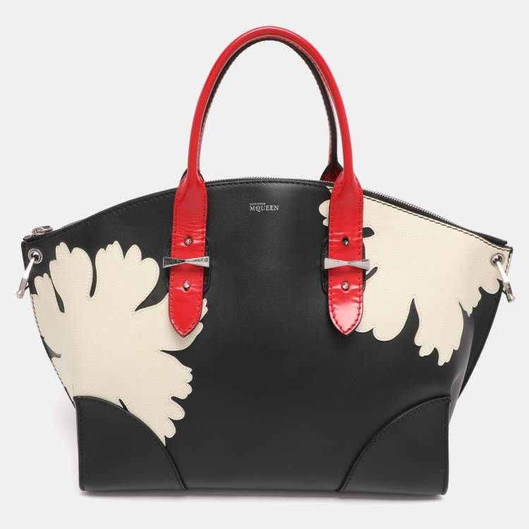 Pre Owned Alexander McQueen Multicolor Leather Legend Satchel