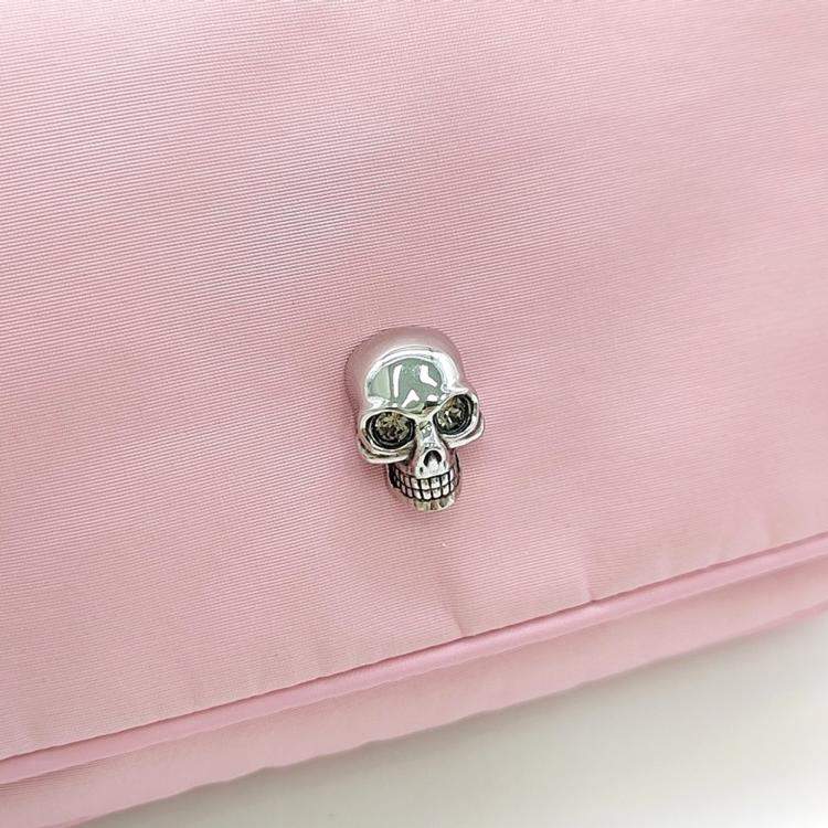 مملوكة مسبقًا Alexander McQueen Pink Fabric fabric chain crossbody bag