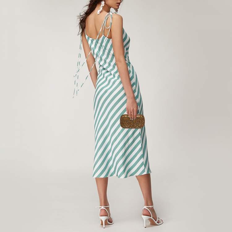 Pre Owned Alexander McQueen Gold/Black Brocade Fabric Crown Skull Box Clutch