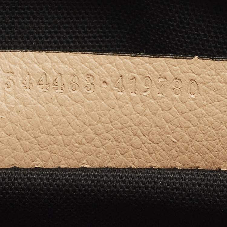 Pre Owned Alexander McQueen Skull Padlock Peach Leather Satchel