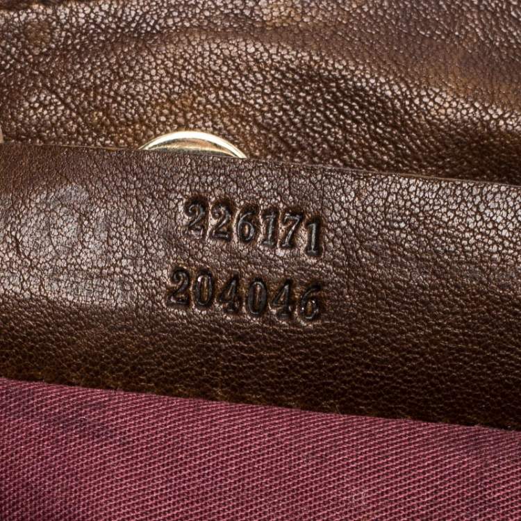 Pre Owned Alexander McQueen Brown Leather Faithful Bucket Tote